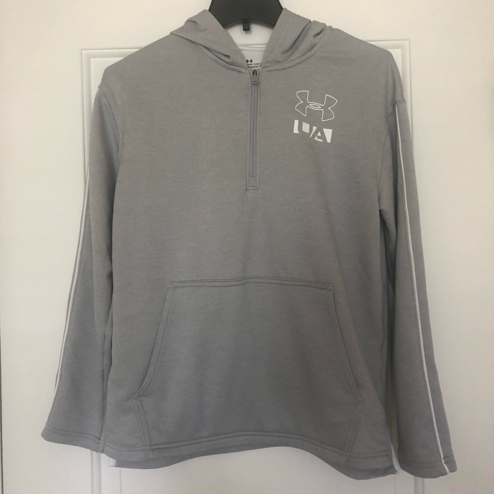 Boys’ UA Sportstyle 1/2 Zip Hoodie